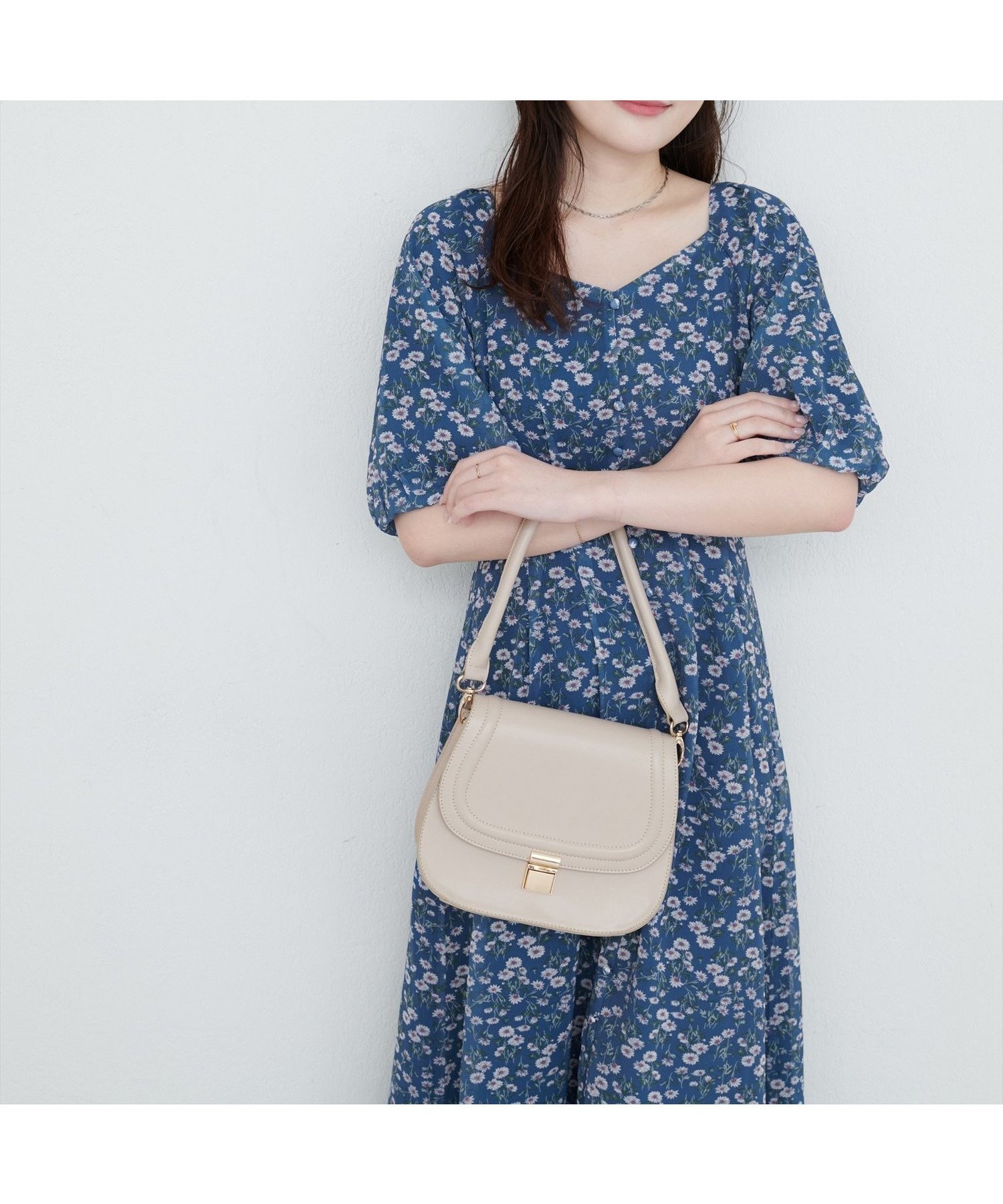 【ナチュラルクチュール/natural couture】の【WEB限定】バルーンスリーブガーリーワンピース インテリア・キッズ・メンズ・レディースファッション・服の通販 founy(ファニー) 　ファッション　Fashion　レディースファッション　Fashion for Women　ワンピース　Dresses　アクセサリー　Fashion Accessories　エレガント 上品　Elegant　サンダル　Sandals, Summer Shoes　シェイプ　Shape, Slim Fit　シャーリング　Shirring, Ruched　スニーカー　Sneakers, Trainers　デコルテ　Décolleté, Neckline　バルーン　Balloon, Balloon Silhouette　フェミニン　Feminine, Girly　フラワー　Flower, Floral　フレア　Flare, Flared　プリント　Print, Printed Pattern　ポケット　Pocket, Pocket Detail　リボン　Ribbon, Bow　おすすめ　Recommended / Our Picks　2025年　2025　2025春夏・S/S　Spring/Summer 2025 SS25　その他2|ID: prp329100004561125 ipo3291000000032723969