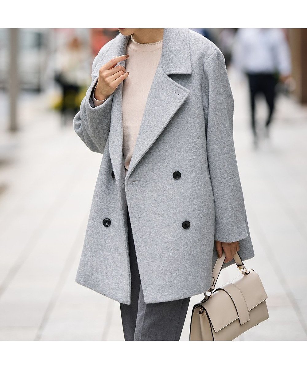 【アー ヴェー ヴェー/a.v.v】の3WAY ピーコート 人気、トレンドファッション・服の通販 founy(ファニー) 　ファッション　Fashion　レディースファッション　Fashion for Women　アウター　Coat / Outerwear Collection　コート・ロングコート・ピーコート　Long Coats, Peacoats & More　ジャケット　Jacket, Outerwear　スタンド　Stand Collar, Upright Stand　なめらか　Smooth, Silky Texture　ベーシック　Basic, Essential　ミドル　Middle Length, Mid Height　再入荷　Restock / Back in Stock　おすすめ　Recommended / Our Picks　ビジネス 仕事 通勤　Business / Work / Commuting　 other-1|ID: prp329100004561138 ipo3291000000033850131