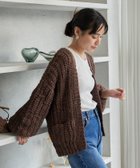 【フリークスストア/FREAK'S STORE】のローゲージニットカーディガン 24AW ブラウン|ID: prp329100004561151 ipo3291000000032249424