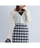 【その他のブランド/Other】のW シアー カットソー カーディガン -ウォッシャブル- OFF WHITE|ID: prp329100004561163 ipo3291000000032249518