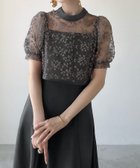 【ジュノア/JUNOAH】のMeiru バックリボントップス+フレアキャミワンピースset チャコール|ID: prp329100004561169 ipo3291000000032249602