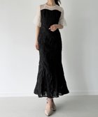 【ジュノア/JUNOAH】のシアージャガードマーメイドワンピース Aブラック|ID: prp329100004561175 ipo3291000000032249653