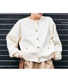 【フリークスストア/FREAK'S STORE】の金ボタン ニット ポケット カーディガン【限定展開】 24AW オフホワイト|ID: prp329100004561178 ipo3291000000032249690