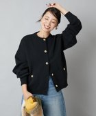 【フリークスストア/FREAK'S STORE】の金ボタン ニット ポケット カーディガン【限定展開】 24AW ブラック|ID: prp329100004561178 ipo3291000000032249691