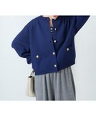 【フリークスストア/FREAK'S STORE】の金ボタン ニット ポケット カーディガン【限定展開】 24AW ネイビー|ID: prp329100004561178 ipo3291000000032249695