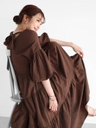 【ヴァン/Vin】のギンガムチェックティアードワンピース 人気、トレンドファッション・服の通販 founy(ファニー) ファッション Fashion レディースファッション Fashion for Women ワンピース Dresses ギャザー Gathered, Ruffled ギンガム Gingham, Gingham Fabric サッカー Seersucker, Summer Fabric スリーブ Sleeve, Long Sleeve / Short Sleeve チェック Check, Plaid, Tartan バルーン Balloon, Balloon Silhouette フェミニン Feminine, Girly リボン Ribbon, Bow thumbnail ブラウン|ID: prp329100004561188 ipo3291000000033519490