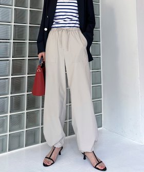 【ドゥ アルシーヴ/Doux archives】 ナイロンストレッチパラシュートパンツ人気、トレンドファッション・服の通販 founy(ファニー) ファッション Fashion レディースファッション WOMEN パンツ Pants シューズ Shoes ストレッチ Stretch ストレート Straight スニーカー Sneakers ドローコード Draw Cord フロント Front ポケット Pocket |ID:prp329100004561208