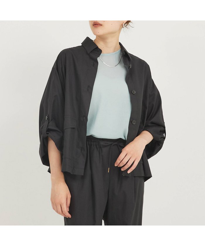 【カリテ/qualite】のダンプシャツブルゾン インテリア・キッズ・メンズ・レディースファッション・服の通販 founy(ファニー) https://founy.com/ ファッション Fashion レディースファッション WOMEN アウター Coat Outerwear ブルゾン Blouson/Jackets トップス・カットソー Tops/Tshirt シャツ/ブラウス Shirts/Blouses おすすめ Recommend セットアップ Set Up センター Center 夏 Summer |ID: prp329100004561218 ipo3291000000032250099