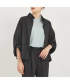 【カリテ/qualite】のダンプシャツブルゾン ブラック|ID: prp329100004561218 ipo3291000000032250101