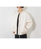 【その他のブランド/Other】のリンクルサテン 中綿ブルゾン アイボリー|ID: prp329100004561224 ipo3291000000032250143