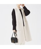 【カリテ/qualite】のダブルフェイスジレ ライトベージュ|ID: prp329100004561233 ipo3291000000032250232