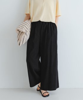 【アーバンリサーチ/URBAN RESEARCH】のコットンギャザーワイドパンツ 人気、トレンドファッション・服の通販 founy(ファニー) ファッション Fashion レディースファッション Fashion for Women パンツ Pants & Trousers 2025年 2025 2025春夏・S/S Spring/Summer 2025 SS25 おすすめ Recommended / Our Picks ストレート Straight, Straight Cut ポケット Pocket, Pocket Detail ワイド Wide, Wide Fit 夏 Summer S/S・春夏 SS, Spring/Summer, Warm Season 透かし Cut-Out, Lacework |ID:prp329100004561246