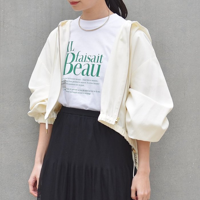 【ルージュヴィフラクレ/Rouge vif la cle】のフーディーブルゾン インテリア・キッズ・メンズ・レディースファッション・服の通販 founy(ファニー) https://founy.com/ ファッション Fashion レディースファッション WOMEN アウター Coat Outerwear ブルゾン Blouson/Jackets おすすめ Recommend ショート Short トレンド Trend ブルゾン Blouson |ID: prp329100004561252 ipo3291000000032250393