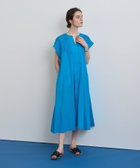 【ハウス オブ ロータス/HOUSE OF LOTUS】のエンブロイダリーサッカーフレンチスリーブワンピース ターコイズ|ID: prp329100004561294 ipo3291000000032713962