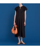 【ハウス オブ ロータス/HOUSE OF LOTUS】のエンブロイダリーサッカーフレンチスリーブワンピース ブラック|ID: prp329100004561294 ipo3291000000032713966