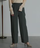 【ラナン/Ranan】のRanan/機能付!美脚シルエットセンタープレスワイドパンツ チャコール|ID: prp329100004561320 ipo3291000000032664544