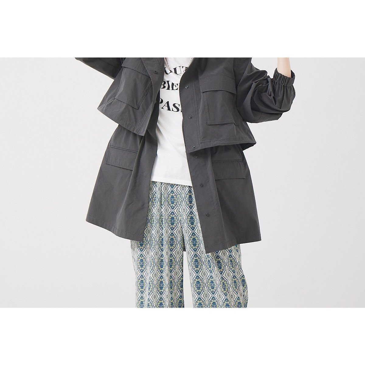 【アバハウスマヴィ/abahouse mavie】の撥水3WAYブルゾン インテリア・キッズ・メンズ・レディースファッション・服の通販 founy(ファニー) 　ファッション　Fashion　レディースファッション　WOMEN　アウター　Coat Outerwear　ブルゾン　Blouson/Jackets　おすすめ　Recommend　ショート　Short　ドローコード　Draw Cord　ブルゾン　Blouson　ベスト　Vest　チャコールグレー|ID: prp329100004561324 ipo3291000000032250942