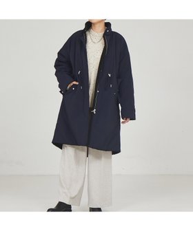 【アバハウスマヴィ/abahouse mavie】のボア タフタリバーシブルモッズコート 人気、トレンドファッション・服の通販 founy(ファニー) ファッション Fashion レディースファッション WOMEN アウター Coat Outerwear コート Coats モッズ/フィールドコート Mods Coats/Field Coats アウトドア Outdoor タフタ Taffeta モッズコート Mod Coat リバーシブル Reversible ワイド Wide 冬 Winter 防寒 Cold Protection |ID:prp329100004561343