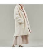 【アバハウスマヴィ/abahouse mavie】のボア タフタリバーシブルモッズコート 人気、トレンドファッション・服の通販 founy(ファニー) ファッション Fashion レディースファッション WOMEN アウター Coat Outerwear コート Coats モッズ/フィールドコート Mods Coats/Field Coats アウトドア Outdoor タフタ Taffeta モッズコート Mod Coat リバーシブル Reversible ワイド Wide 冬 Winter 防寒 Cold Protection thumbnail アイボリー|ID: prp329100004561343 ipo3291000000032251033
