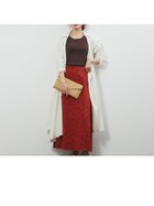 【ルージュヴィフラクレ/Rouge vif la cle】のウエストリボンアシメトリーコート 人気、トレンドファッション・服の通販 founy(ファニー) ファッション Fashion レディースファッション WOMEN アウター Coat Outerwear コート Coats タートルネック Turtleneck 春 Spring thumbnail ホワイト|ID: prp329100004561359 ipo3291000000032251139