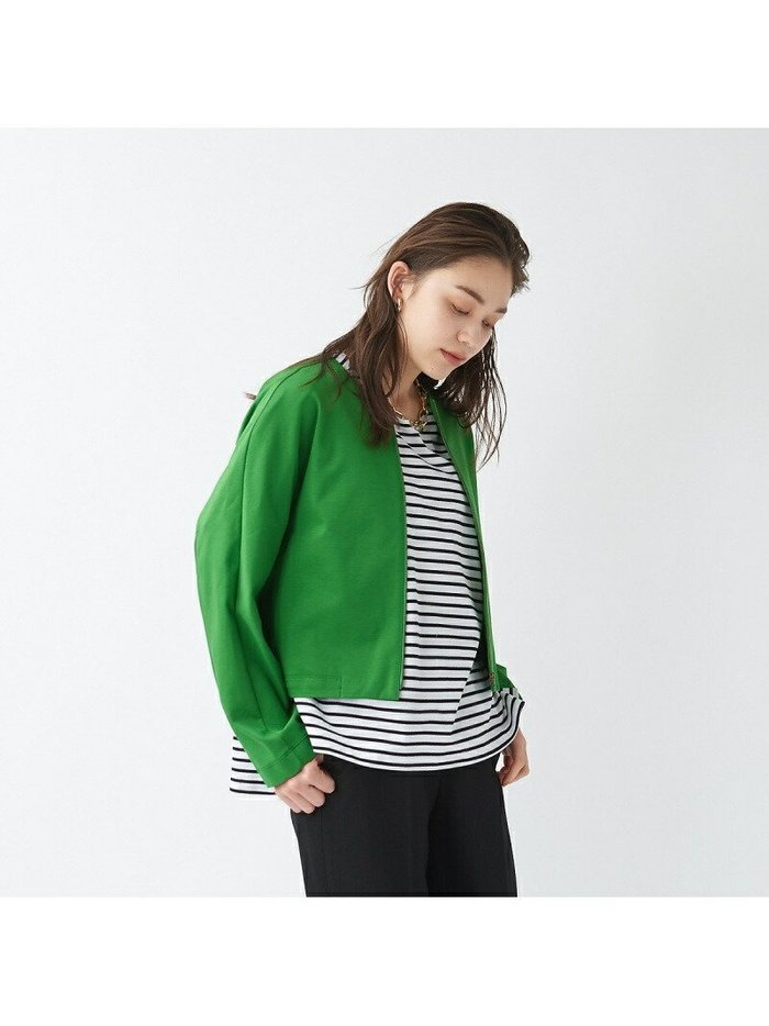 【カリテ/qualite】のポンチフォルムブルゾン インテリア・キッズ・メンズ・レディースファッション・服の通販 founy(ファニー) https://founy.com/ ファッション Fashion レディースファッション WOMEN アウター Coat Outerwear ブルゾン Blouson/Jackets おすすめ Recommend インナー Inner カットソー Cut And Sew カーディガン Cardigan フォルム Form ブルゾン Blouson |ID: prp329100004561363 ipo3291000000032251159
