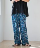 【コーエン/COEN】のリーフプリントイージーワイドパンツ NAVY|ID: prp329100004561365 ipo3291000000032474906