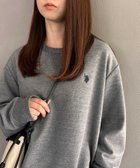 【その他のブランド/Other】のU.S. POLO ASSN./【別注】ワンポイントロゴ ダブルフェイススウェット ポロ POLO GRY|ID: prp329100004561397 ipo3291000000032251583