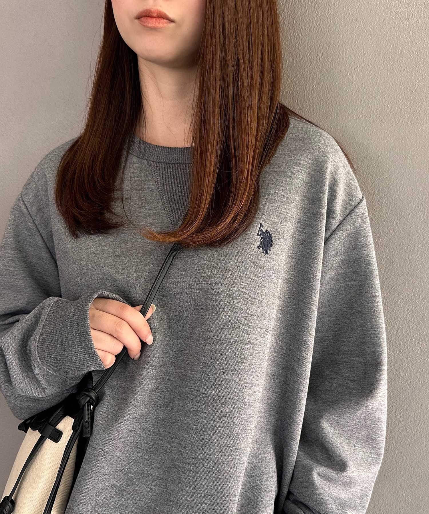 【その他のブランド/Other】のU.S. POLO ASSN./【別注】ワンポイントロゴ ダブルフェイススウェット ポロ POLO インテリア・キッズ・メンズ・レディースファッション・服の通販 founy(ファニー) 　ファッション　Fashion　レディースファッション　WOMEN　トップス・カットソー　Tops/Tshirt　パーカ　Sweats　スウェット　Sweat　イタリア　Italy　インナー　Inner　厚底　Platforms　腕時計　Watch　カーゴパンツ　Cargo Pants　キャップ　Cap　クラシカル　Classical　コレクション　Collection　シンプル　Simple　ジャケット　Jacket　ストレッチ　Stretch　スニーカー　Sneakers　スポーツ　Sports　セットアップ　Set Up　デニム　Denim　トレンド　Trend　フラット　Flat　別注　Special Order　メンズ　Mens　モダン　Modern　リラックス　Relax　ワンポイント　One Point　おすすめ　Recommend　エレガント 上品　Elegant　スマホショルダーバッグ　Smartphone Shoulder Bag　GRY|ID: prp329100004561397 ipo3291000000032251583