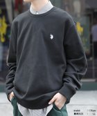 【その他のブランド/Other】のU.S. POLO ASSN./【別注】ワンポイントロゴ ダブルフェイススウェット ポロ POLO BLK|ID: prp329100004561397 ipo3291000000032251585