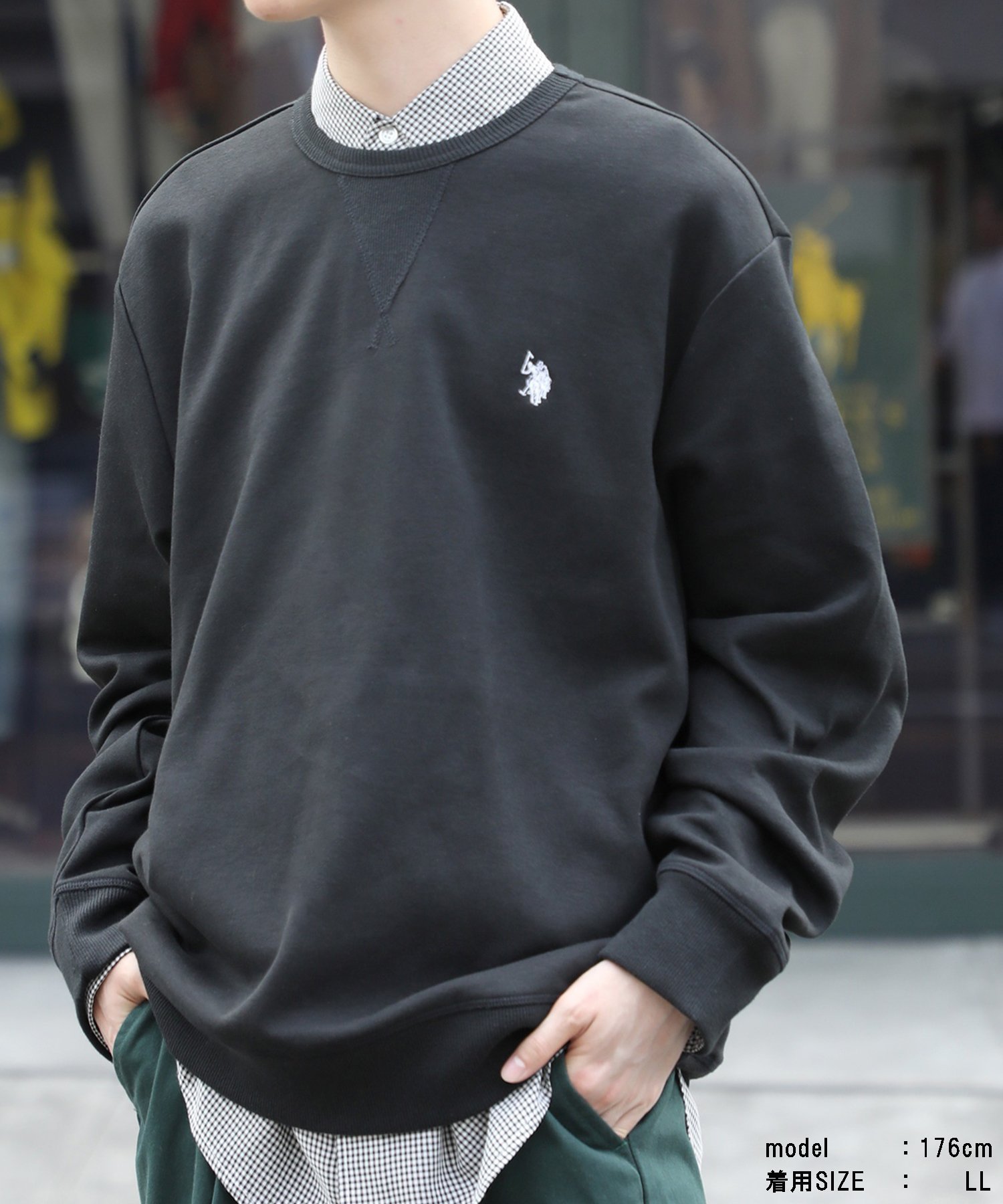 【その他のブランド/Other】のU.S. POLO ASSN./【別注】ワンポイントロゴ ダブルフェイススウェット ポロ POLO インテリア・キッズ・メンズ・レディースファッション・服の通販 founy(ファニー) 　ファッション　Fashion　レディースファッション　WOMEN　トップス・カットソー　Tops/Tshirt　パーカ　Sweats　スウェット　Sweat　イタリア　Italy　インナー　Inner　厚底　Platforms　腕時計　Watch　カーゴパンツ　Cargo Pants　キャップ　Cap　クラシカル　Classical　コレクション　Collection　シンプル　Simple　ジャケット　Jacket　ストレッチ　Stretch　スニーカー　Sneakers　スポーツ　Sports　セットアップ　Set Up　デニム　Denim　トレンド　Trend　フラット　Flat　別注　Special Order　メンズ　Mens　モダン　Modern　リラックス　Relax　ワンポイント　One Point　おすすめ　Recommend　エレガント 上品　Elegant　スマホショルダーバッグ　Smartphone Shoulder Bag　BLK|ID: prp329100004561397 ipo3291000000032251585