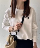 【その他のブランド/Other】のU.S. POLO ASSN./【別注】ワンポイントロゴ ダブルフェイススウェット ポロ POLO WHT|ID: prp329100004561397 ipo3291000000032251587