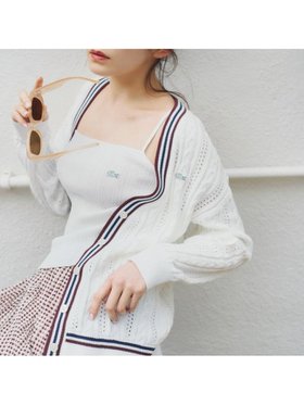 【スナイデル/SNIDEL】 LACOSTE/キャミニットプルオーバー人気、トレンドファッション・服の通販 founy(ファニー) ファッション Fashion レディースファッション WOMEN トップス・カットソー Tops/Tshirt ニット Knit Tops キャミソール / ノースリーブ No Sleeves プルオーバー Pullover 春 Spring クラシカル Classical コンパクト Compact シンプル Simple ストレート Straight スポーツ Sports 人気 Popularity パステル Pastel フィット Fit フォーマル Formal ラップ Wrap S/S・春夏 Ss・Spring/Summer おすすめ Recommend 夏 Summer |ID:prp329100004561403