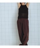 【センスオブプレイス/SENSE OF PLACE by URBAN RESEARCH】の撥水UVカットウエストドロータックパンツ 人気、トレンドファッション・服の通販 founy(ファニー) ファッション Fashion レディースファッション WOMEN パンツ Pants 2025年 2025 2025春夏・S/S Ss,Spring/Summer,2025 おすすめ Recommend コンパクト Compact セットアップ Set Up 夏 Summer S/S・春夏 Ss・Spring/Summer thumbnail BROWN|ID: prp329100004561463 ipo3291000000032252240