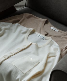 【サロン アダム エ ロペ/SALON adam et rope'】のウォッシャブルウールクルーネックカーディガン 人気、トレンドファッション・服の通販 founy(ファニー) ファッション Fashion レディースファッション WOMEN トップス・カットソー Tops/Tshirt カーディガン Cardigans インナー Inner コンパクト Compact シンプル Simple ジャケット Jacket チャーム Charm トレンド Trend 定番 Standard バランス Balance フィット Fit プレート Plate ベーシック Basic ポケット Pocket エレガント 上品 Elegant ビジネス 仕事 通勤 Business |ID:prp329100004561491