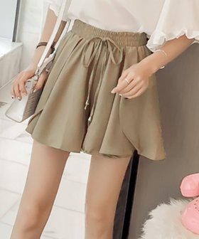 【アミュレット/Amulet】の【Amulet】シフォンショートパンツ 人気、トレンドファッション・服の通販 founy(ファニー) ファッション Fashion レディースファッション WOMEN パンツ Pants ハーフ / ショートパンツ Short Pants シンプル Simple フェミニン Feminine リボン Ribbon |ID:prp329100004561492