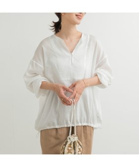 【アーバンリサーチ ドアーズ/URBAN RESEARCH DOORS】 リネンブレンドドロストチュニック人気、トレンドファッション・服の通販 founy(ファニー) ファッション Fashion レディースファッション Fashion for Women トップス・カットソー Cut & Sew Tops 2025年 2025 2025春夏・S/S Spring/Summer 2025 SS25 シンプル Simple, Minimal チュニック Tunic, Long Top バランス Balance, Style Balance 夏 Summer S/S・春夏 SS, Spring/Summer, Warm Season |ID:prp329100004561494