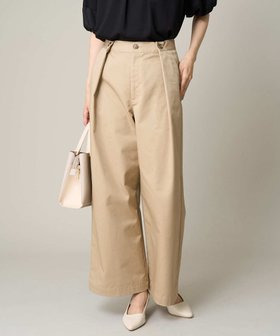 【アー ヴェー ヴェー/a.v.v】の【洗える】チノタックワイドパンツ 人気、トレンドファッション・服の通販 founy(ファニー) ファッション Fashion レディースファッション WOMEN パンツ Pants インナー Inner 洗える Washable 定番 Standard フロント Front ワイド Wide 再入荷 Restock/Back In Stock/Re Arrival おすすめ Recommend 夏 Summer |ID:prp329100004561501