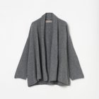 【エリオポール/heliopole】のRACCOON SHORT GOWN CARDIGAN ミディアムグレー|ID: prp329100004561512 ipo3291000000032252817