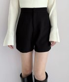 【ヘザー/Heather】のハイウエストコンパクトショートパンツ ブラック|ID: prp329100004561522 ipo3291000000032252951