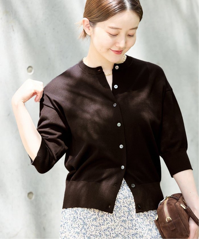 【イエナ/IENA】の《追加2》LEVITAクルーカーディガン インテリア・キッズ・メンズ・レディースファッション・服の通販 founy(ファニー) https://founy.com/ ファッション Fashion レディースファッション Ladies' Fashion Online トップス・カットソー Tops/Tshirt カーディガン Cardigans カーディガン Cardigan |ID: prp329100004561575 ipo3291000000032657694