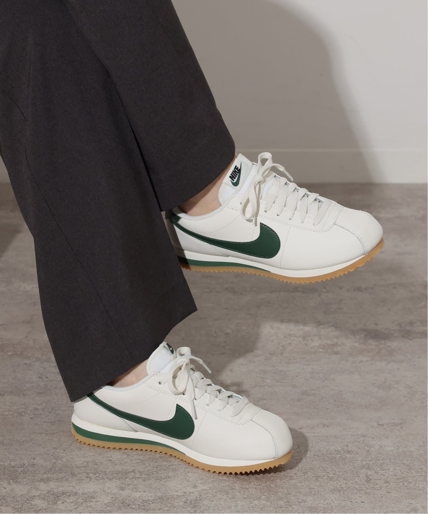 【ジャーナルスタンダード レリューム/JOURNAL STANDARD relume】の【NIKE/ナイキ】 ウィメンズ コルテッツ スニーカー インテリア・キッズ・メンズ・レディースファッション・服の通販 founy(ファニー) 　ファッション　Fashion　レディースファッション　WOMEN　2025年　2025　2025春夏・S/S　Ss,Spring/Summer,2025　スニーカー　Sneakers　スポーツ　Sports　フィット　Fit　リボン　Ribbon　グリーン|ID: prp329100004561576 ipo3291000000032253648