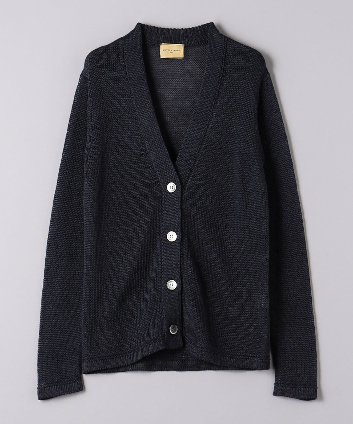 【その他のブランド/Other】のVネックカーディガン インテリア・キッズ・メンズ・レディースファッション・服の通販 founy(ファニー) 　ファッション　Fashion　レディースファッション　WOMEN　トップス・カットソー　Tops/Tshirt　カーディガン　Cardigans　Vネック　V-Neck　おすすめ　Recommend　カーディガン　Cardigan　シンプル　Simple　チェーン　Chain　リラックス　Relax　夏　Summer　春　Spring　S/S・春夏　Ss・Spring/Summer　NAVY|ID: prp329100004561584 ipo3291000000032253741