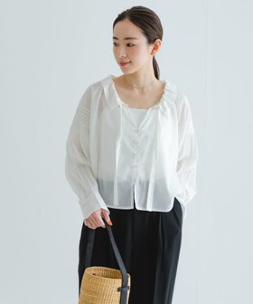 【アーバンリサーチ/URBAN RESEARCH】のコットンボイルフリルカラーブラウス 人気、トレンドファッション・服の通販 founy(ファニー) ファッション Fashion レディースファッション WOMEN トップス・カットソー Tops/Tshirt シャツ/ブラウス Shirts/Blouses 2025年 2025 2025春夏・S/S Ss,Spring/Summer,2025 おすすめ Recommend インド India ギャザー Gather スキッパー Skipper スラックス Slacks デニム Denim フリル Frills ワイド Wide 夏 Summer 春 Spring S/S・春夏 Ss・Spring/Summer |ID:prp329100004561588