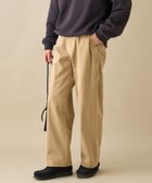 【チャオパニックティピー/CIAOPANIC TYPY】の-Re LABEL- ガーメントダイチノパンツ 人気、トレンドファッション・服の通販 founy(ファニー) ファッション Fashion レディースファッション WOMEN パンツ Pants シンプル Simple ジャケット Jacket スウェット Sweat ダウン Down トレンド Trend 定番 Standard パーカー Hoodie ブルゾン Blouson ループ Loop ロング Long ワーク Work おすすめ Recommend thumbnail ベージュ|ID: prp329100004561599 ipo3291000000032338083