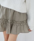 【マジェスティック レゴン/MAJESTIC LEGON】のプチフリルギャザーミニスカパン 人気、トレンドファッション・服の通販 founy(ファニー) ファッション Fashion レディースファッション WOMEN ガーリー Girly ギャザー Gather フリル Frills thumbnail ベージュ柄|ID: prp329100004561632 ipo3291000000032254235