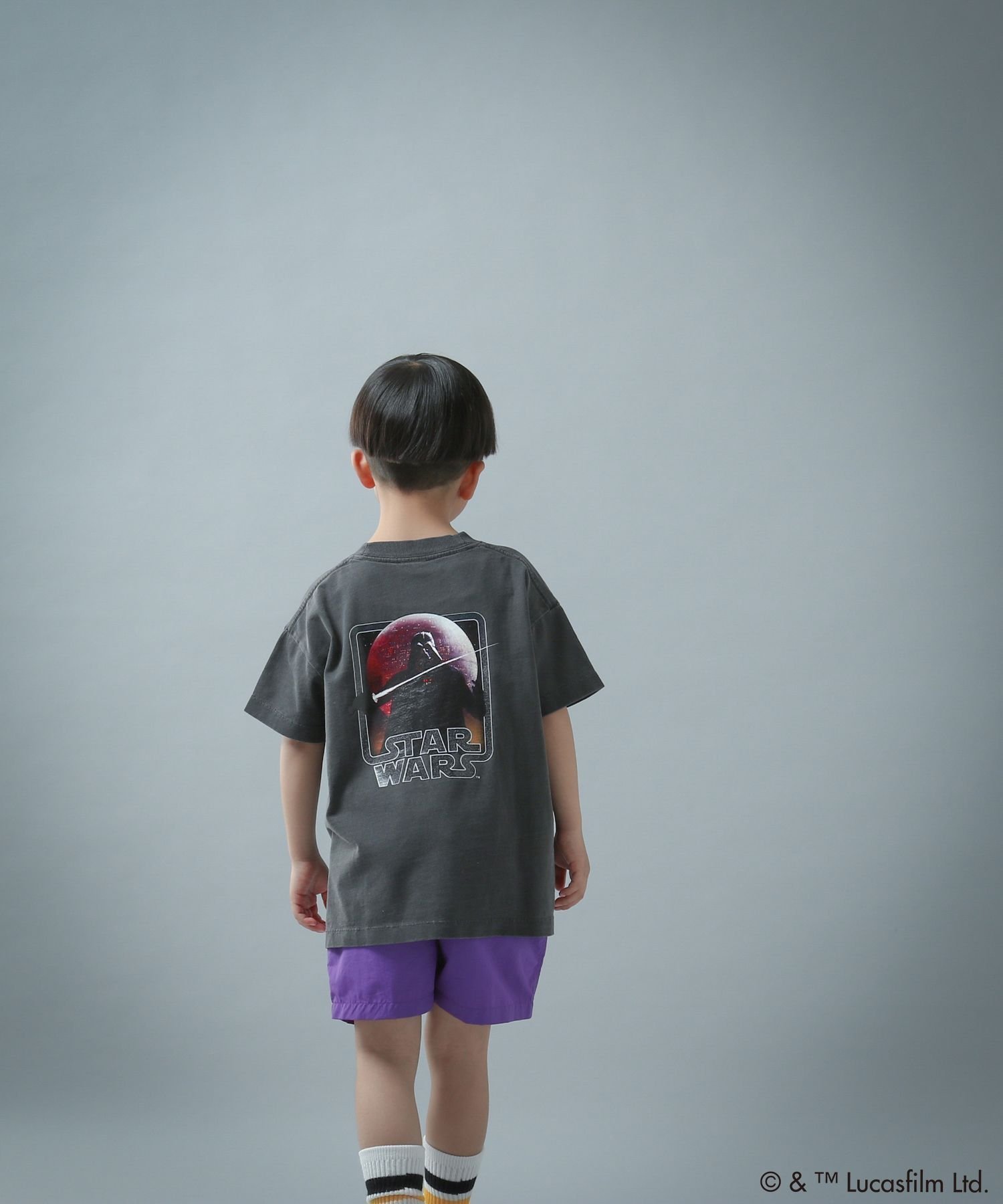 【ローリーズファーム/LOWRYS FARM / KIDS】のSTAR WARS/アートT インテリア・キッズ・メンズ・レディースファッション・服の通販 founy(ファニー) 　ファッション　Fashion　キッズファッション　KIDS Children’s Clothing　コレクション　Collection　プリント　Print　人気　Popularity　定番　Standard　ダースベイダー|ID: prp329100004561635 ipo3291000000032655268