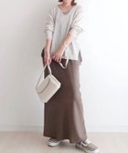 【コーナーズ/CORNERS】の【CORNERS by yui】ニットタイトスカート 人気、トレンドファッション・服の通販 founy(ファニー) ファッション Fashion レディースファッション Fashion for Women スカート Skirts おすすめ Recommended / Our Picks シンプル Simple, Minimal スウェット / スエット Sweatshirt, Sweatwear スリット Slit, Slit Detail フェミニン Feminine, Girly ポケット Pocket, Pocket Detail thumbnail ブラウン|ID: prp329100004561636 ipo3291000000032776663