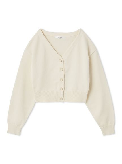 【スナイデル/SNIDEL】のシンプルカーディガン インテリア・キッズ・メンズ・レディースファッション・服の通販 founy(ファニー) 　ファッション　Fashion　レディースファッション　WOMEN　トップス・カットソー　Tops/Tshirt　カーディガン　Cardigans　カーディガン　Cardigan　キャミソール　Camisole　コンパクト　Compact　シフォン　Chiffon　シンプル　Simple　パール　Pearl　WHT[001]|ID: prp329100004561643 ipo3291000000032254322