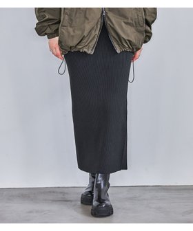 【ベイフロー/BAYFLOW】の【HEREIAM】スポーティーリブスカート2.0 人気、トレンドファッション・服の通販 founy(ファニー) ファッション Fashion レディースファッション WOMEN スカート Skirt タイツ Tights ポケット Pocket レギンス Leggings 冬 Winter 定番 Standard |ID:prp329100004561667