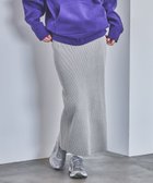 【ベイフロー/BAYFLOW】の【HEREIAM】スポーティーリブスカート2.0 人気、トレンドファッション・服の通販 founy(ファニー) ファッション Fashion レディースファッション WOMEN スカート Skirt タイツ Tights ポケット Pocket レギンス Leggings 冬 Winter 定番 Standard thumbnail グレー15|ID: prp329100004561667 ipo3291000000032254618